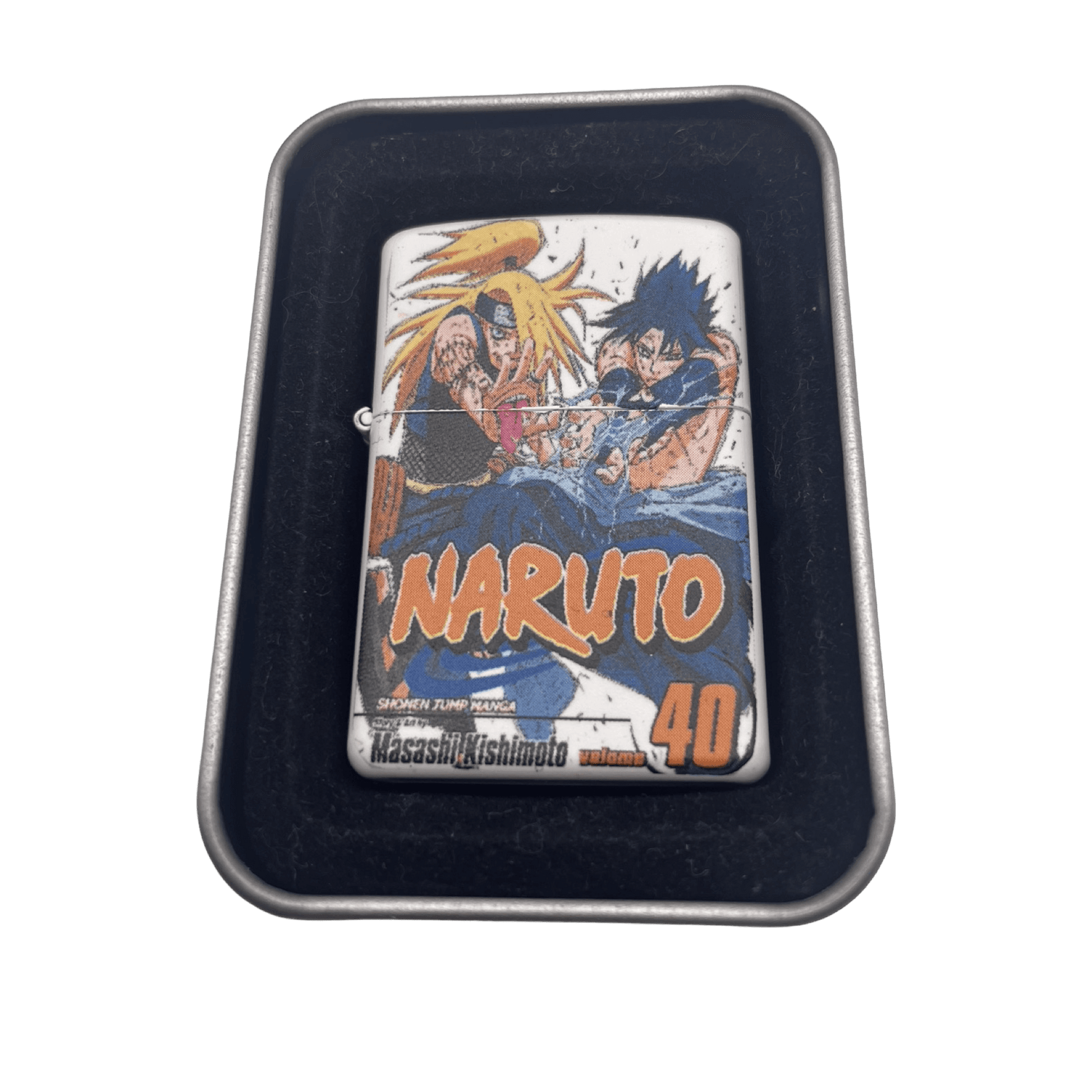 Naruto Anime Manga Covers Flip Top Lighters - spicedanime