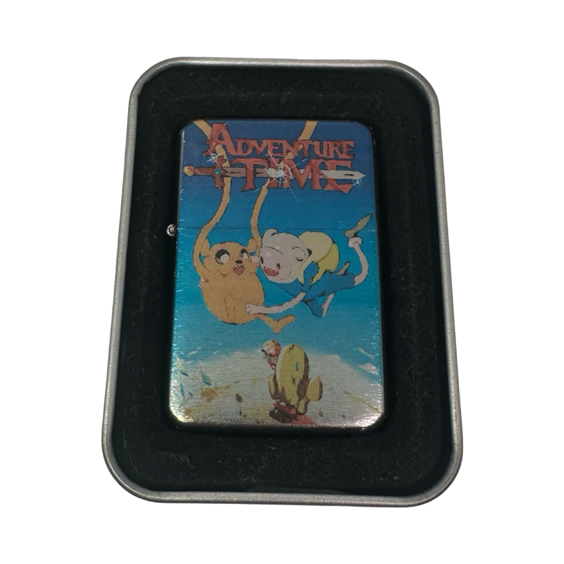Adventure Time Cartoon Flip Top Lighter - spicedanime