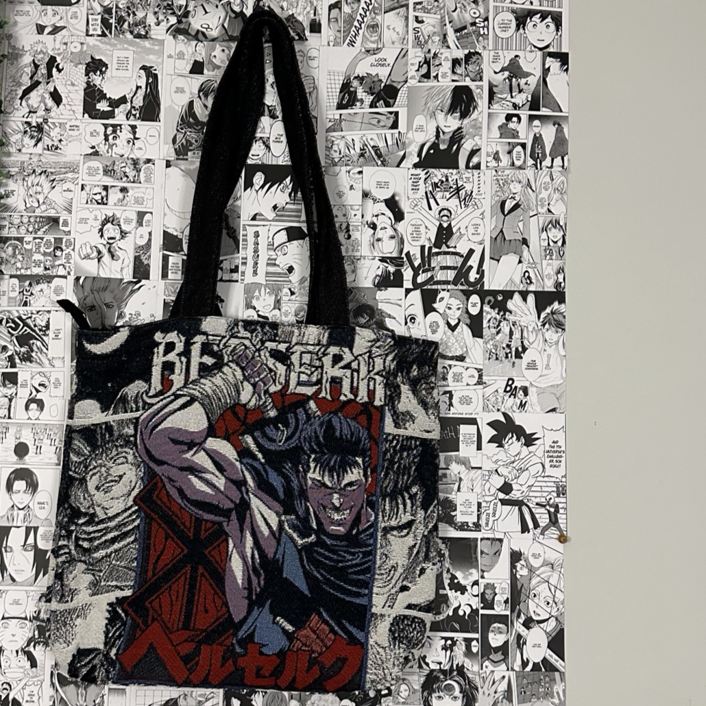 Guts Woven Tapestry Tote Bag