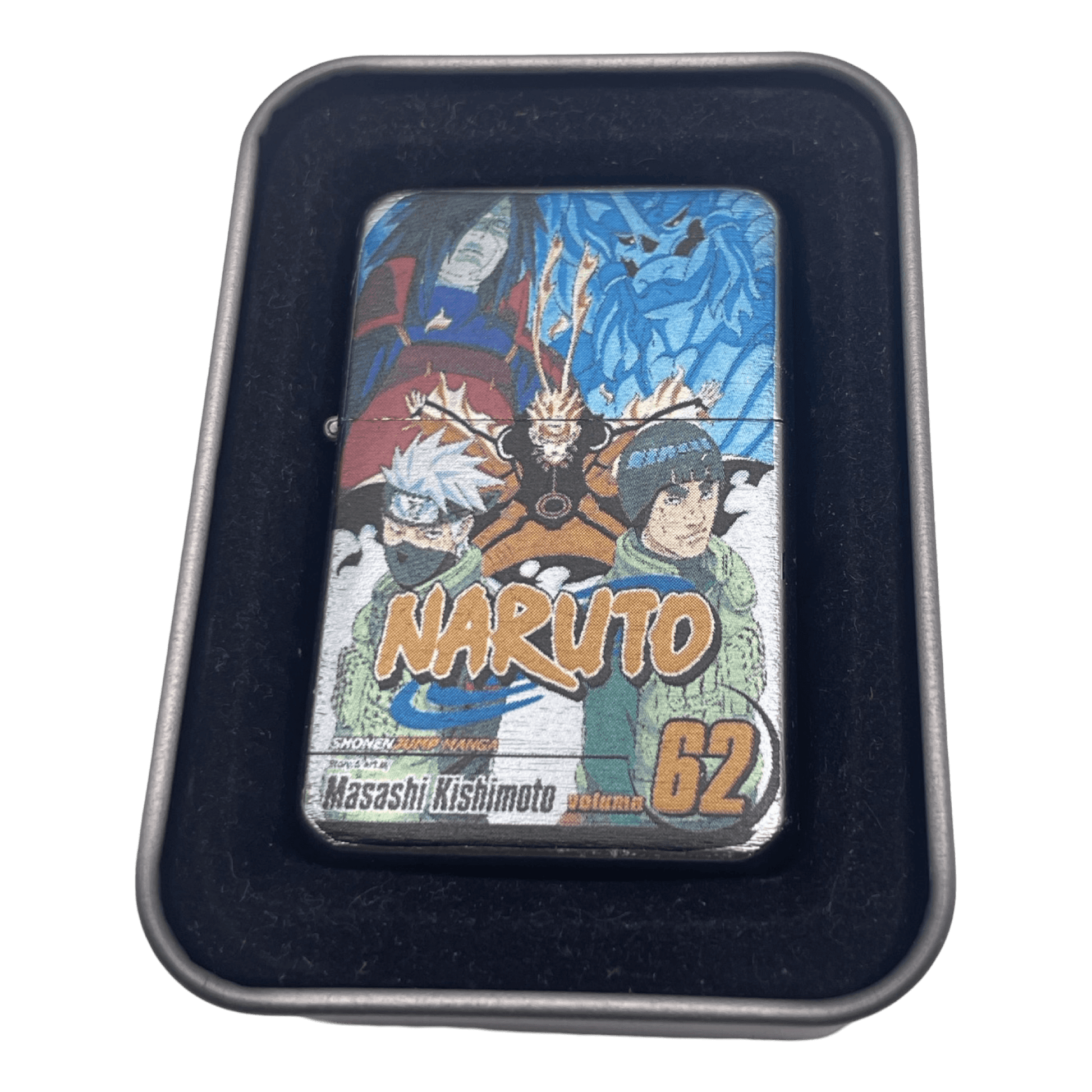 Naruto Anime Manga Covers Flip Top Lighters - spicedanime