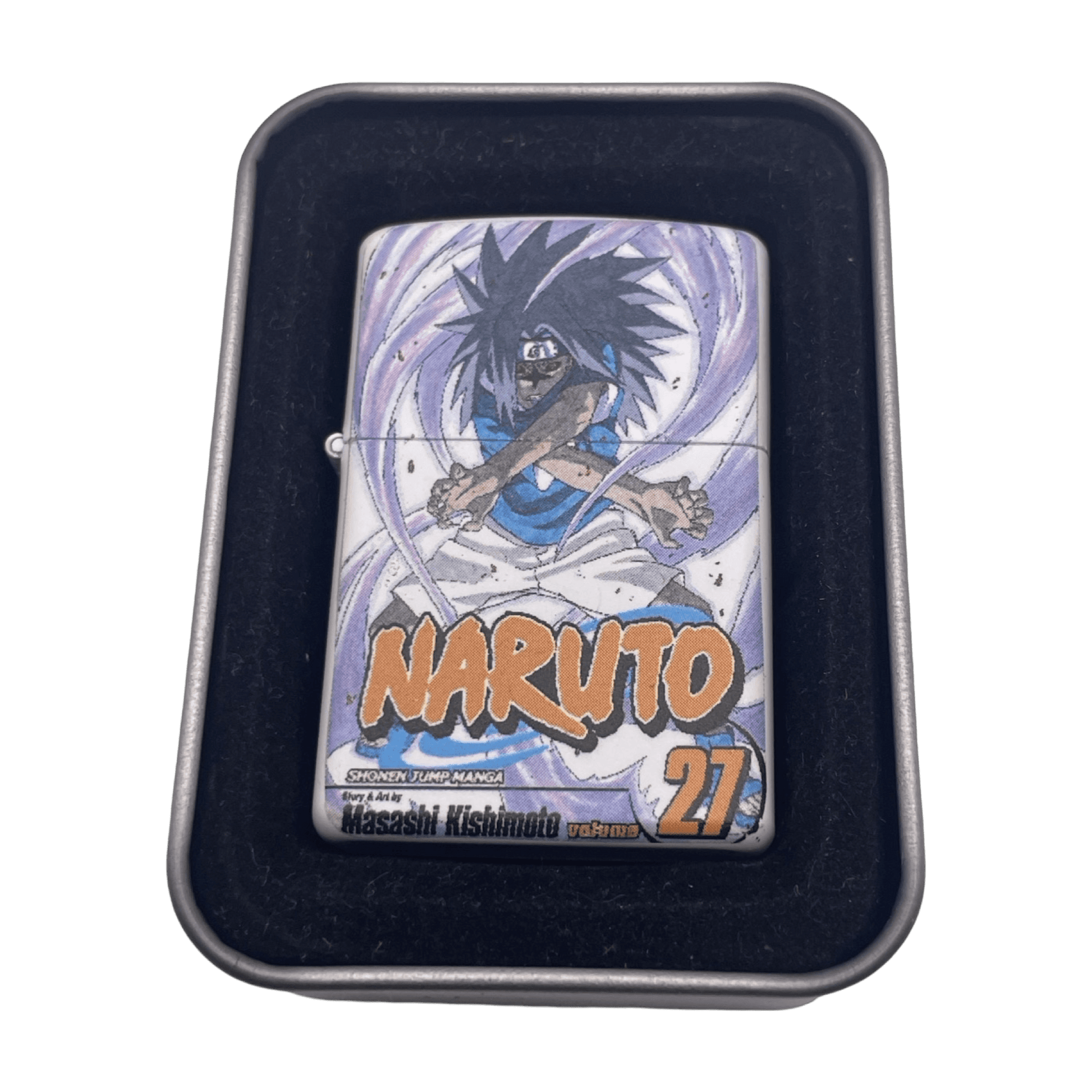 Naruto Anime Manga Covers Flip Top Lighters - spicedanime