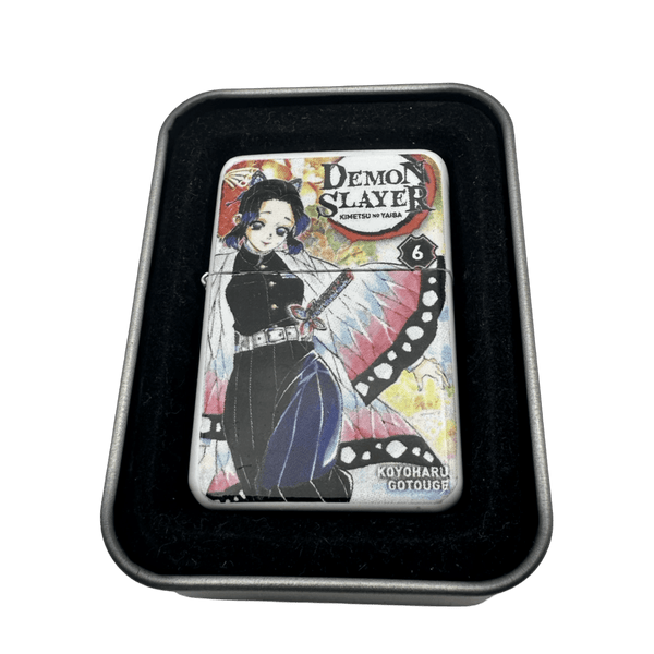 Demon Slayer Manga Covers Anime Flip Top Lighters - spicedanime