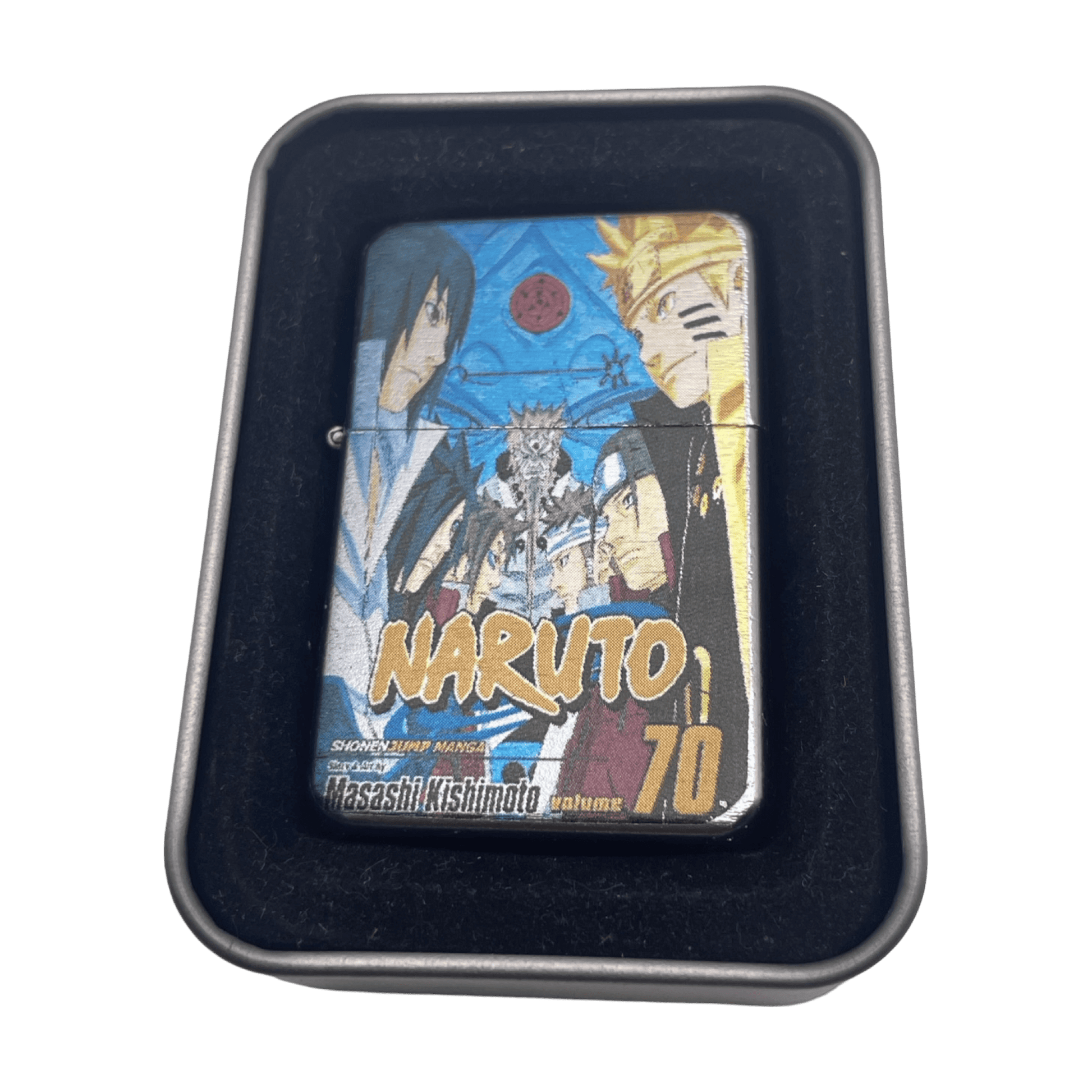 Naruto Anime Manga Covers Flip Top Lighters - spicedanime