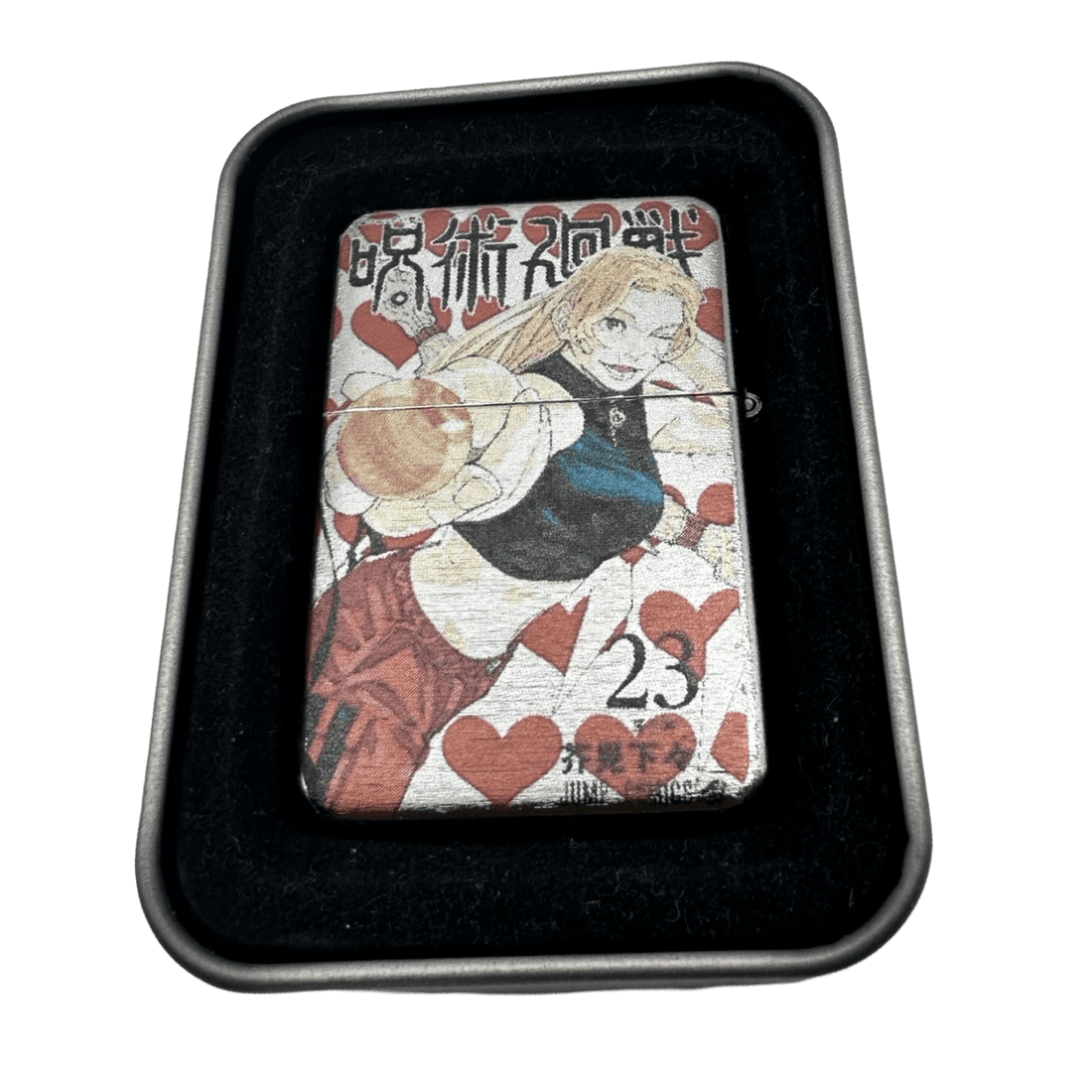 Jujutsu Kaisen Manga Covers Anime Windproof Flip Top Lighters - spicedanime