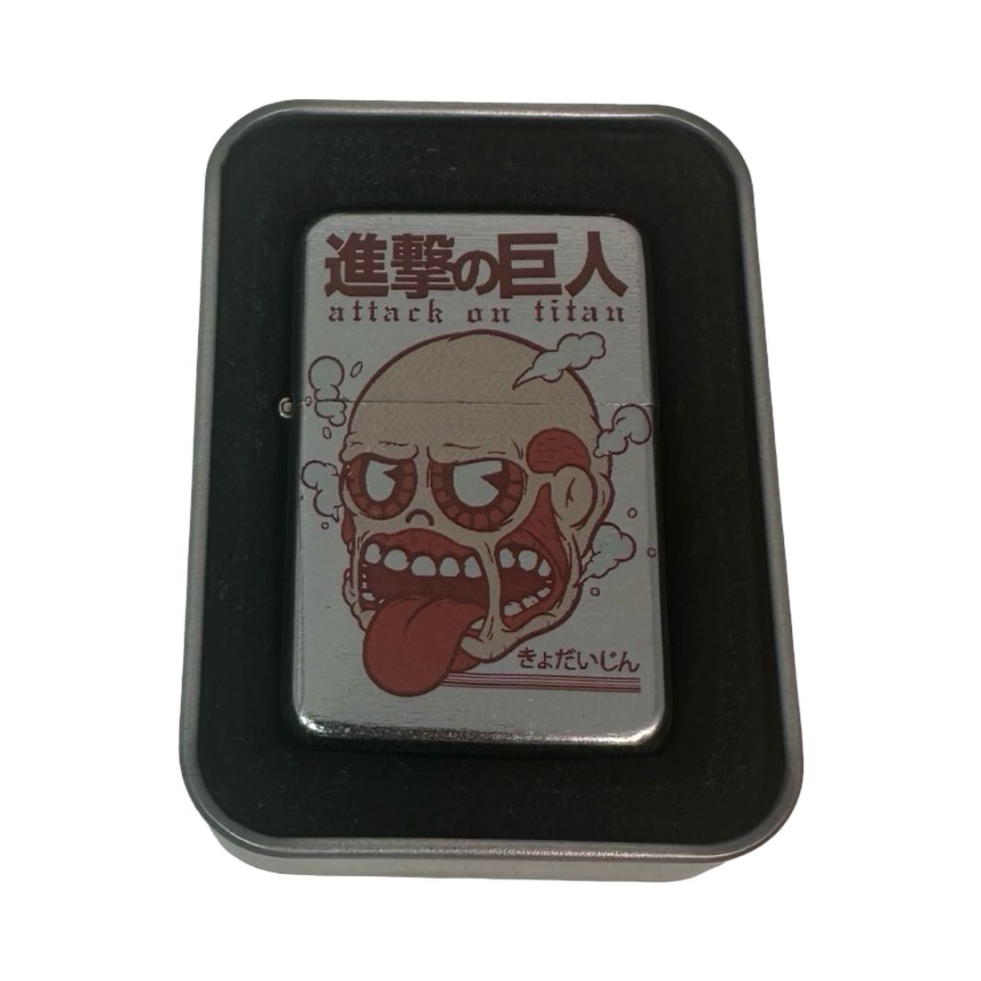 AOT Attack Titan Anime Flip Top Lighters - spicedanime