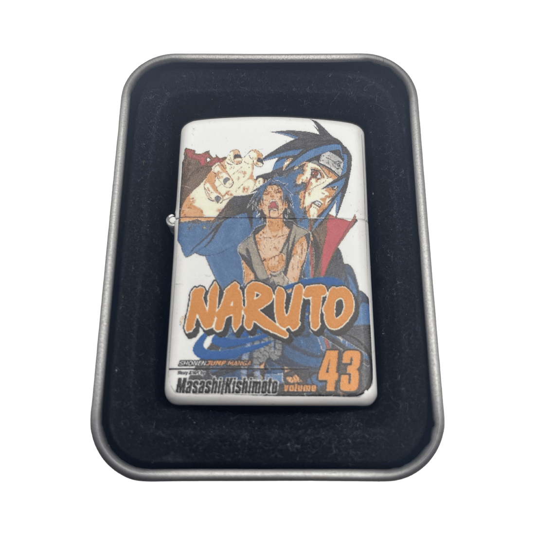 Naruto Anime Manga Covers Flip Top Lighters - spicedanime