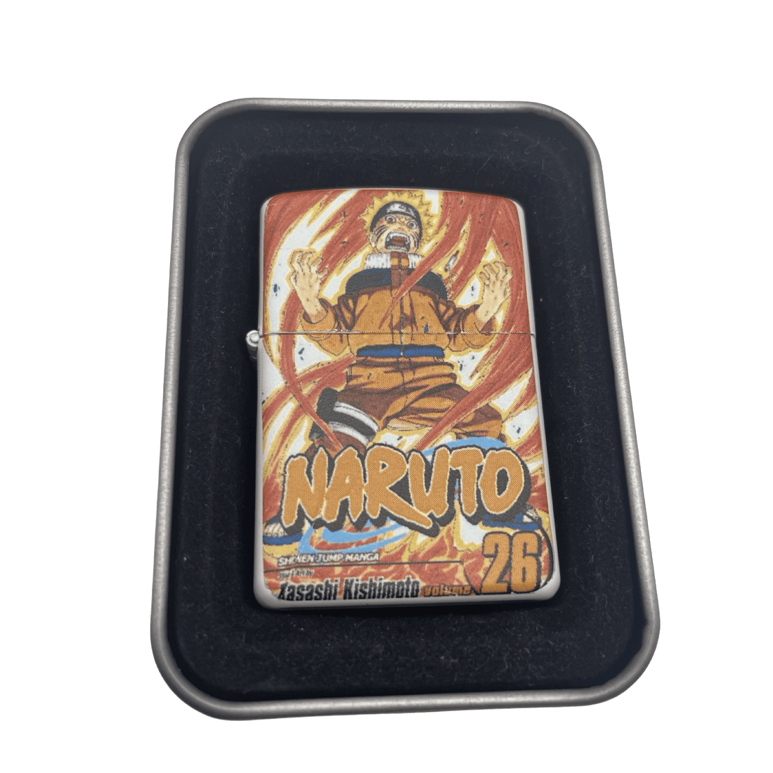 Naruto Anime Manga Covers Flip Top Lighters - spicedanime