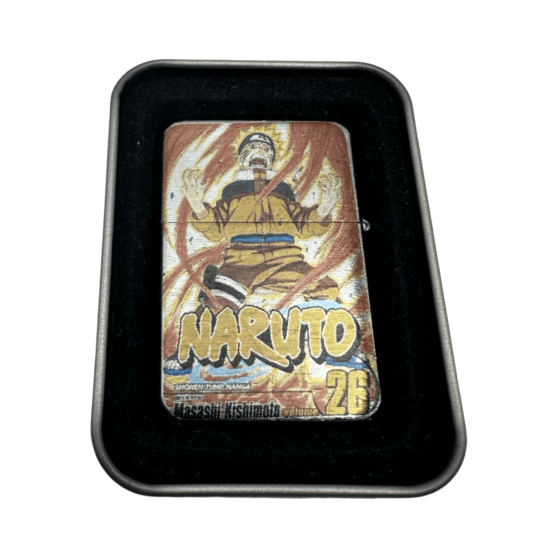 Naruto Anime Manga Covers Flip Top Lighters - spicedanime