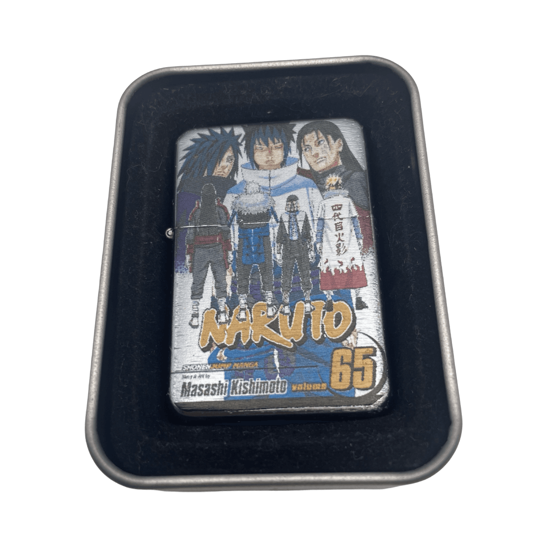 Naruto Anime Manga Covers Flip Top Lighters - spicedanime