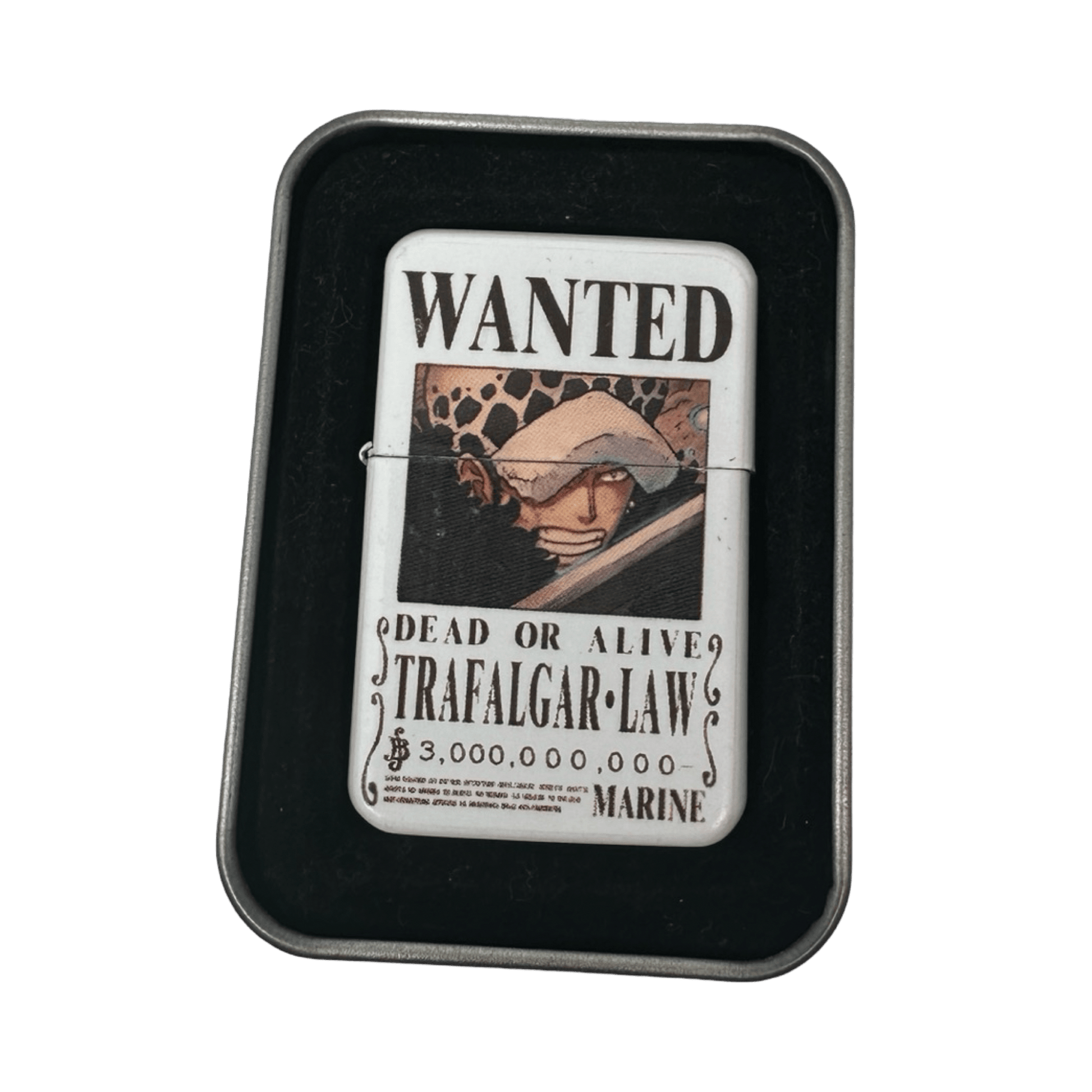 One Piece Anime Wanted Poster Flip Top Lighters - spicedanime