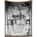 Monster Hand Woven Tapestry, Blanket, Rug