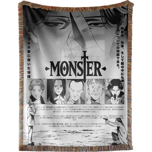Monster Hand Woven Tapestry, Blanket, Rug
