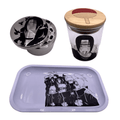 Naruto Anime Spice Grinder, Stash Jar, Rolling Tray Set - spicedanime