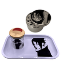 Naruto Anime Spice Grinder, Stash Jar, Rolling Tray Set - spicedanime