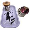 Naruto Anime Spice Grinder, Stash Jar, Rolling Tray Set - spicedanime