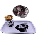 Yoriichi Grinder, Jar, Rolling Tray Set