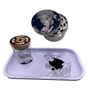 Jujutsu Kaisen Anime Spice Grinder, Stash Jar, Rolling Tray Set - spicedanime
