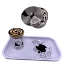 Jujutsu Kaisen Anime Spice Grinder, Stash Jar, Rolling Tray Set - spicedanime