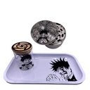 Jujutsu Kaisen Anime Spice Grinder, Stash Jar, Rolling Tray Set - spicedanime