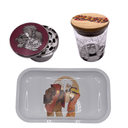 Naruto Anime Spice Grinder, Stash Jar, Rolling Tray Set - spicedanime