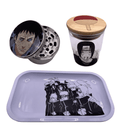 Naruto Anime Spice Grinder, Stash Jar, Rolling Tray Set - spicedanime