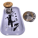 Naruto Anime Spice Grinder, Stash Jar, Rolling Tray Set - spicedanime