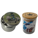 Regular Show Cartoon Spice Grinder, Stash Jar, Rolling Tray Set - spicedanime