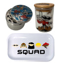 KND Kids Next Door Cartoon Spice Grinder, Stash Jar, Rolling Tray Set - spicedanime