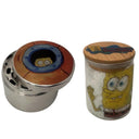 Spongebob Squarepants Cartoon Spice Grinder, Stash Jar, Rolling Tray Set - spicedanime