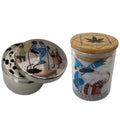 Regular Show Cartoon Spice Grinder, Stash Jar, Rolling Tray Set - spicedanime