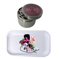 Steven Universe Cartoon Spice Grinder, Stash Jar, Rolling Tray Set - spicedanime