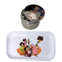 Proud Family Cartoon Spice Grinder, Stash Jar, Rolling Tray Set - spicedanime