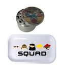 KND Kids Next Door Cartoon Spice Grinder, Stash Jar, Rolling Tray Set - spicedanime