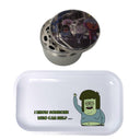 Regular Show Cartoon Spice Grinder, Stash Jar, Rolling Tray Set - spicedanime