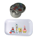 Spongebob Squarepants Cartoon Spice Grinder, Stash Jar, Rolling Tray Set - spicedanime