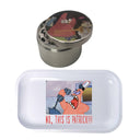 Spongebob Squarepants Cartoon Spice Grinder, Stash Jar, Rolling Tray Set - spicedanime