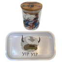 Appa Grinder, Jar, Rolling Tray Set