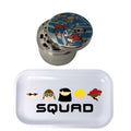 KND Kids Next Door Cartoon Spice Grinder, Stash Jar, Rolling Tray Set - spicedanime