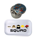 KND Kids Next Door Cartoon Spice Grinder, Stash Jar, Rolling Tray Set - spicedanime