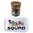 KND Kids Next Door Cartoon Spice Grinder, Stash Jar, Rolling Tray Set - spicedanime
