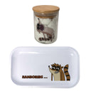 Regular Show Cartoon Spice Grinder, Stash Jar, Rolling Tray Set - spicedanime