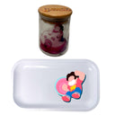 Steven Universe Cartoon Spice Grinder, Stash Jar, Rolling Tray Set - spicedanime