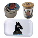 Bojack Horseman Cartoon Spice Grinder, Stash Jar, Rolling Tray Set - spicedanime