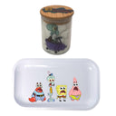 Spongebob Squarepants Cartoon Spice Grinder, Stash Jar, Rolling Tray Set - spicedanime