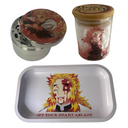Kyōjurō Rengoku Grinder, Jar, Rolling Tray Set