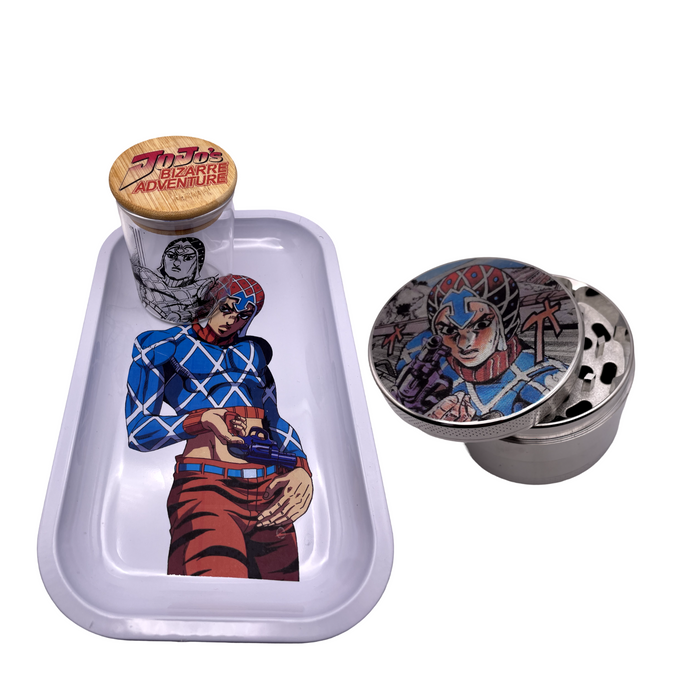Mista Grinder, Jar, Rolling Tray Set