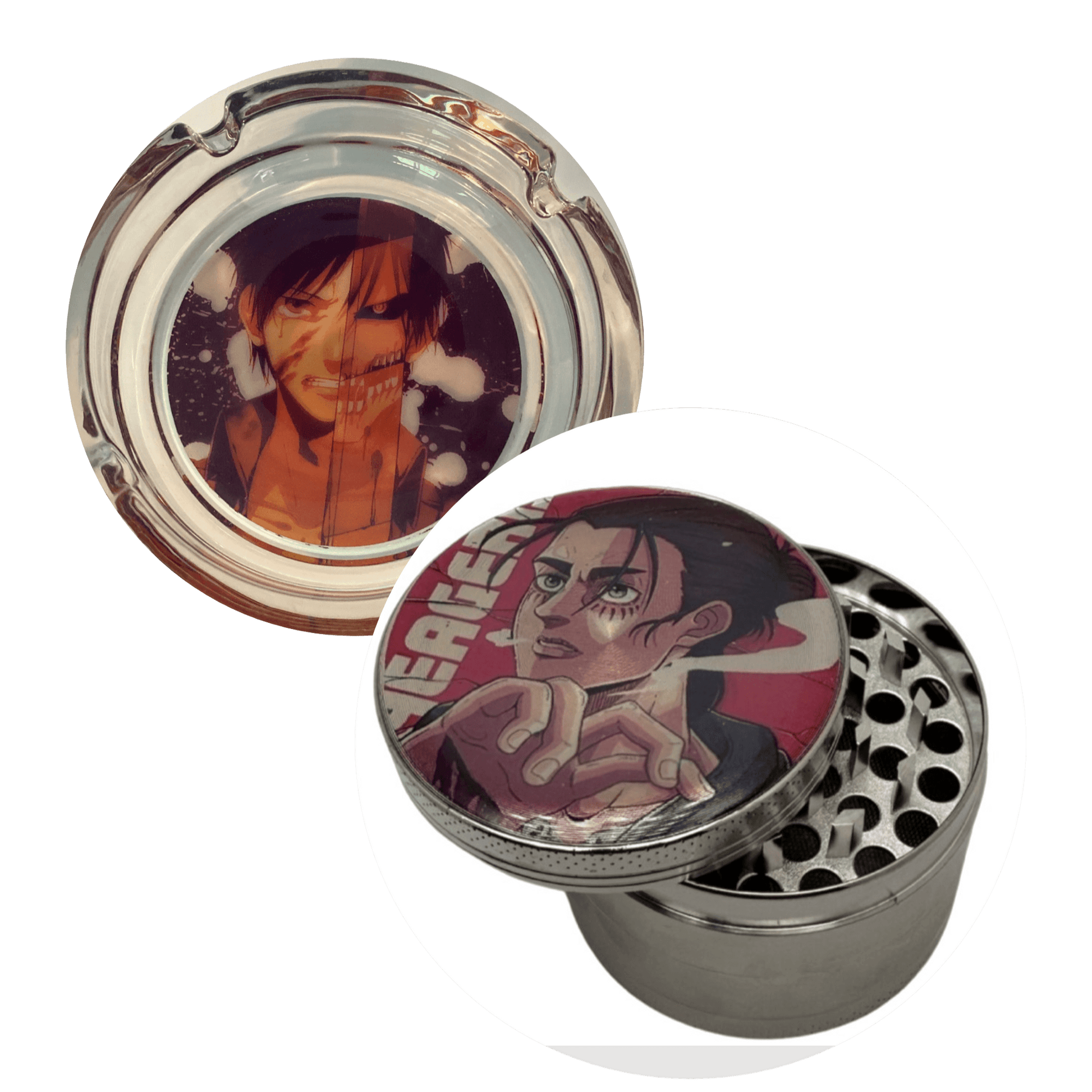 Attack on Titan Eren Yaegerist Ashtray - spicedanime