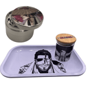 Shunsui Kyōraku Grinder, Jar, Rolling Tray Set