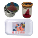 Spongebob Squarepants Cartoon Spice Grinder, Stash Jar, Rolling Tray Set - spicedanime
