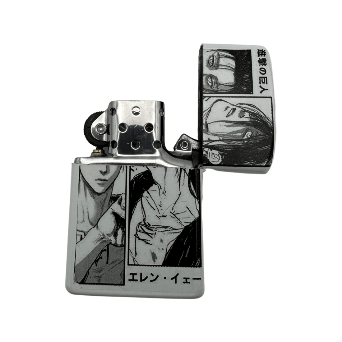 AOT Attack Titan Anime Flip Top Lighters - spicedanime